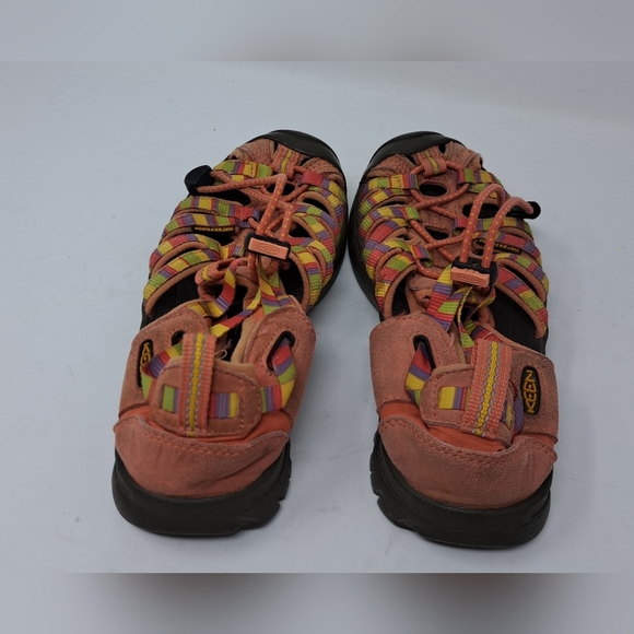 Keen Big Kids Girls Boys Whisper Hiking Water Sandals Blue 3 US / 35 EU 22CM - Picture 5 of 13